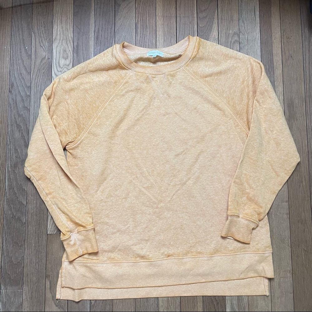 Yellow sweater size L
